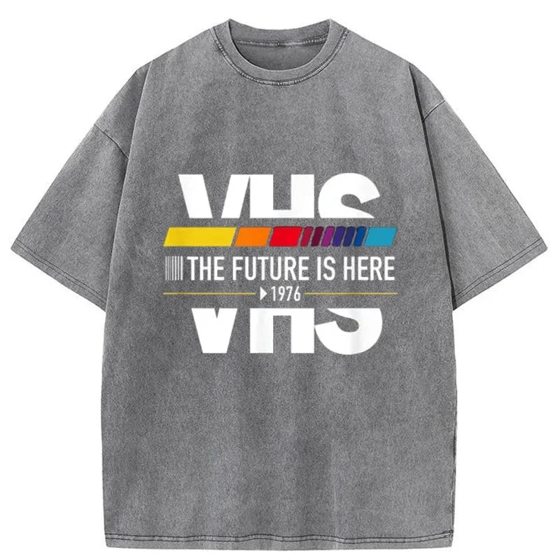 Modecanvas VHS Vintage Japanese Washed T-Shirt