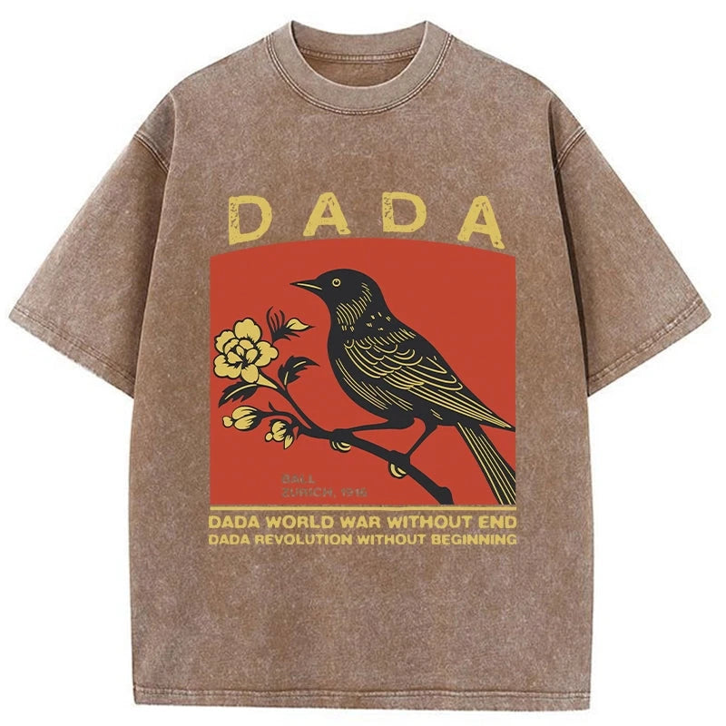 Modecanvas Revolution Without Beginning Washed T-Shirt