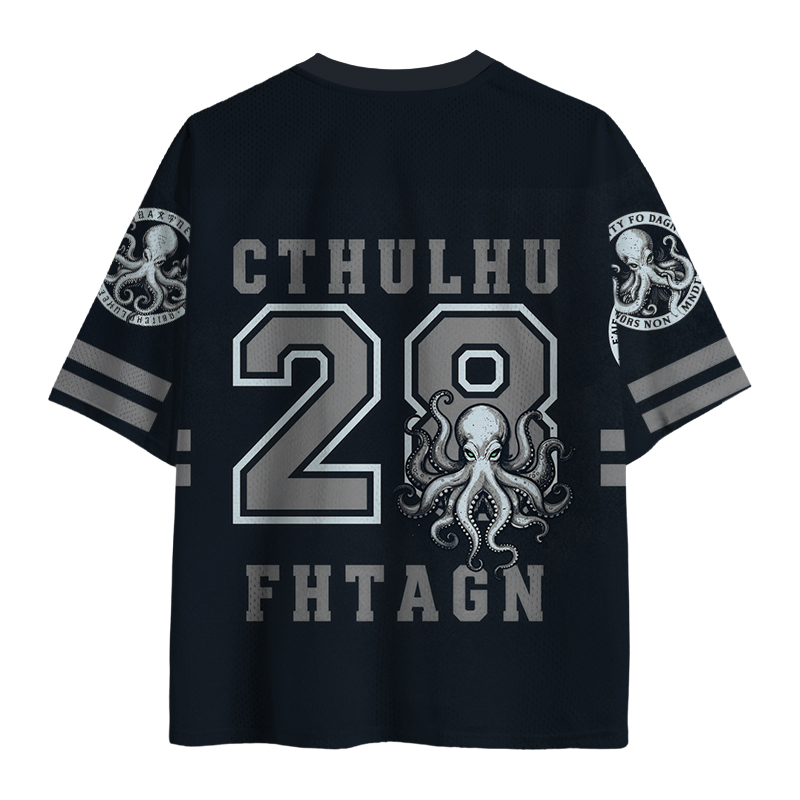Modecanvas Cthulhu Fhtagn Mesh Jersey-modecanvas