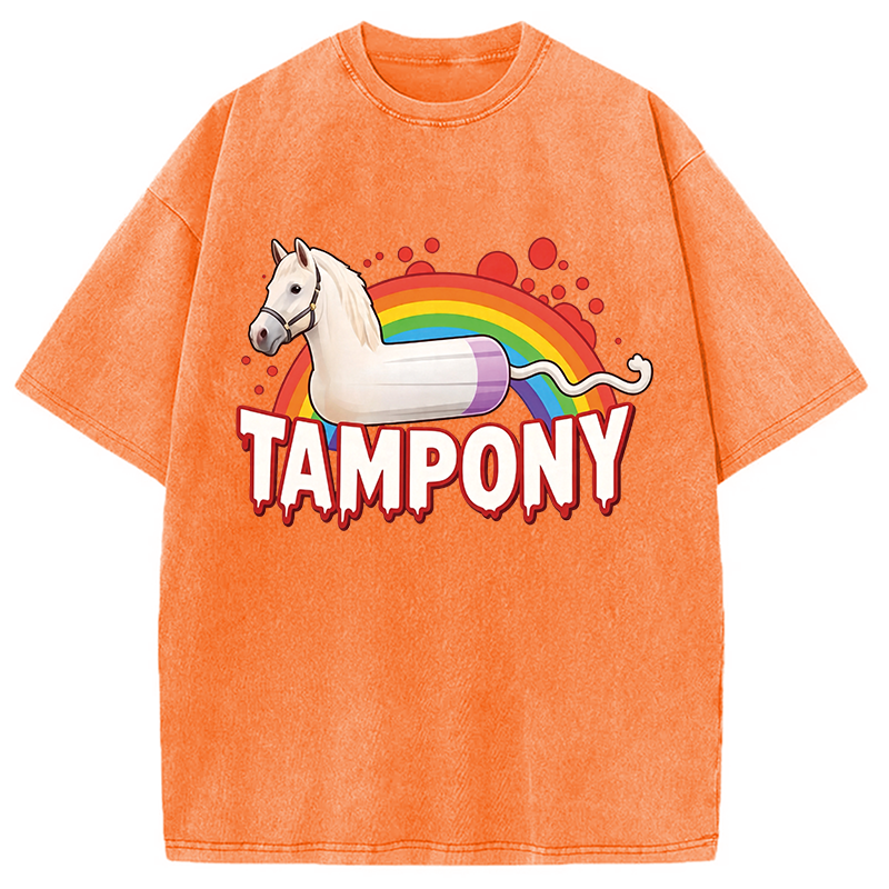 Modecanvas Tampony DTG Printing Washed T-Shirt
