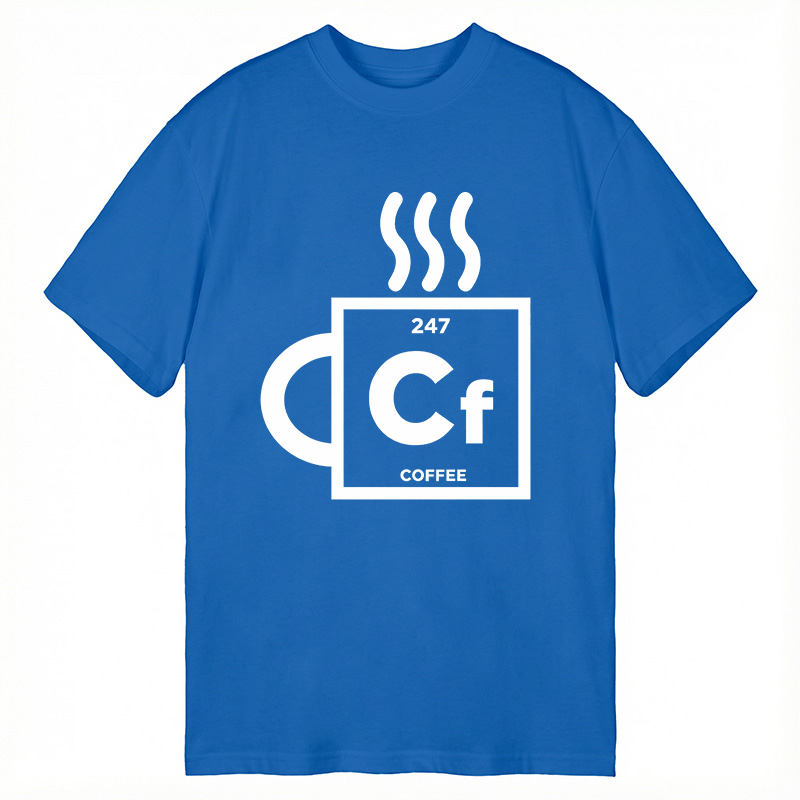 Modecanvas Coffee Element DTG Printing Classic T-Shirt-modecanvas
