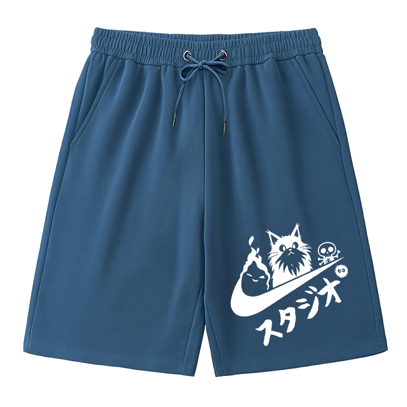 Modecanvas Black Cat Vintage Classic Short