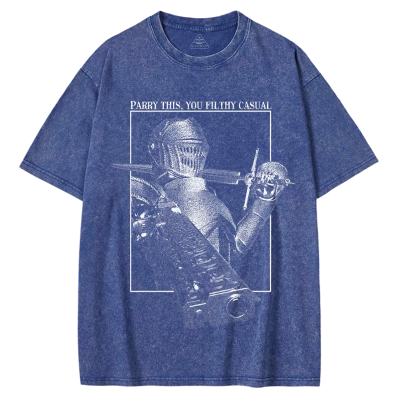 Modecanvas Parry This You Filthy Casual Washed T-shirt