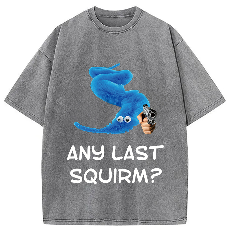 Modecanvas Any Last Squirm DTG Printing Washed T-Shirt