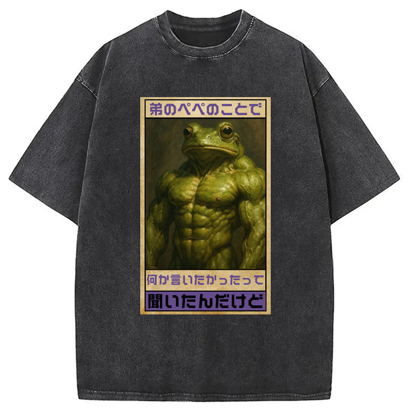 Modecanvas I Heard You Had Something To Say Washed T-Shirt