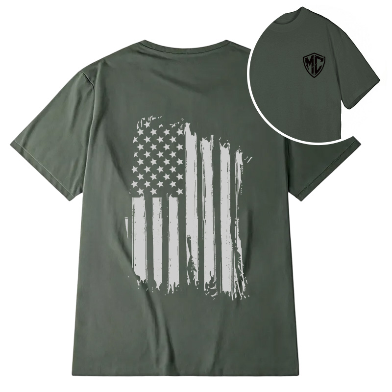 Modecanvas America DTG Printing Back Classic T-Shirt