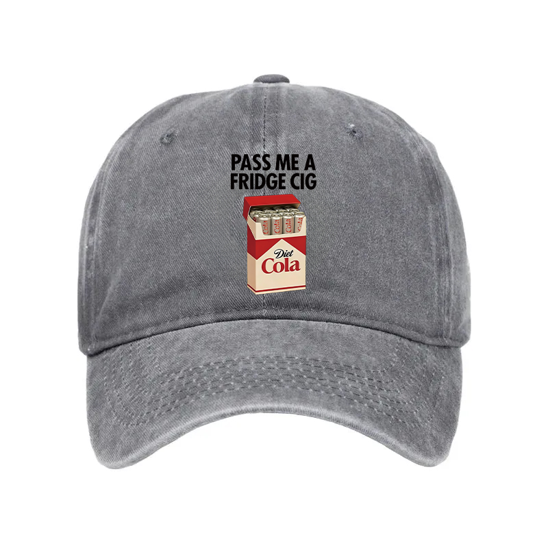 Modecanvas I Need A Diet Cola Washed Cap-modecanvas
