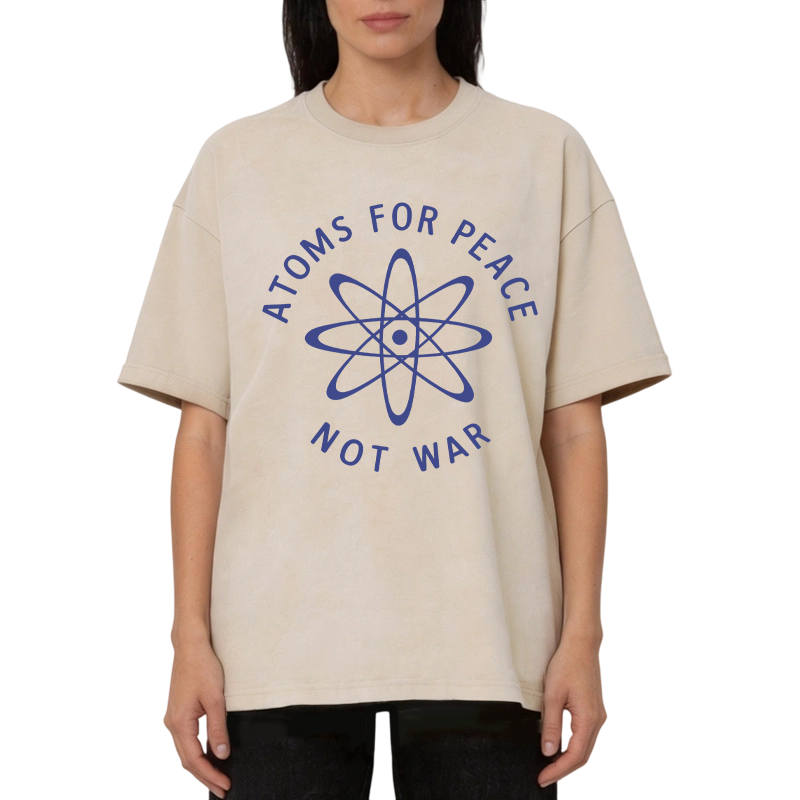 Modecanvas For Peace DTG Printing Washed T-Shirt