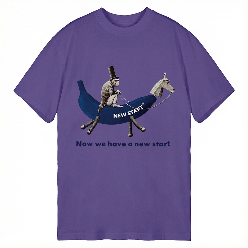 Modecanvas Now We Have A Start DTG Printing Classic T-Shirt-modecanvas