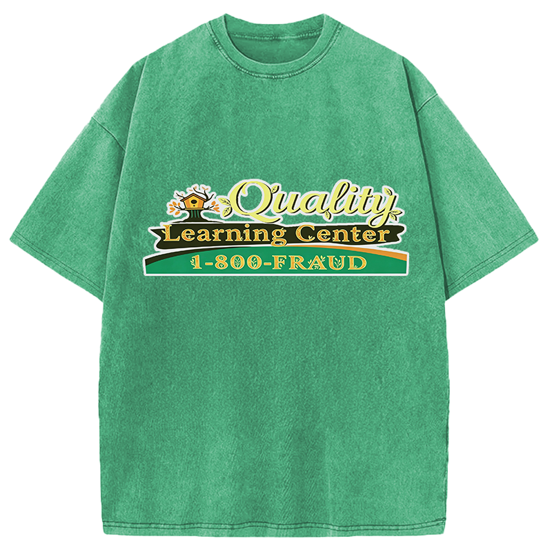 Modecanvas Quality Learning Center DTG Printing Washed T-Shirt