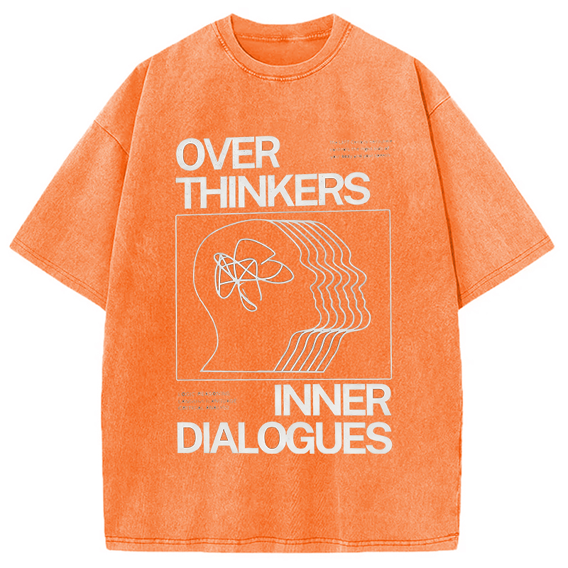 Modecanvas Master Your Mind Washed T-Shirt