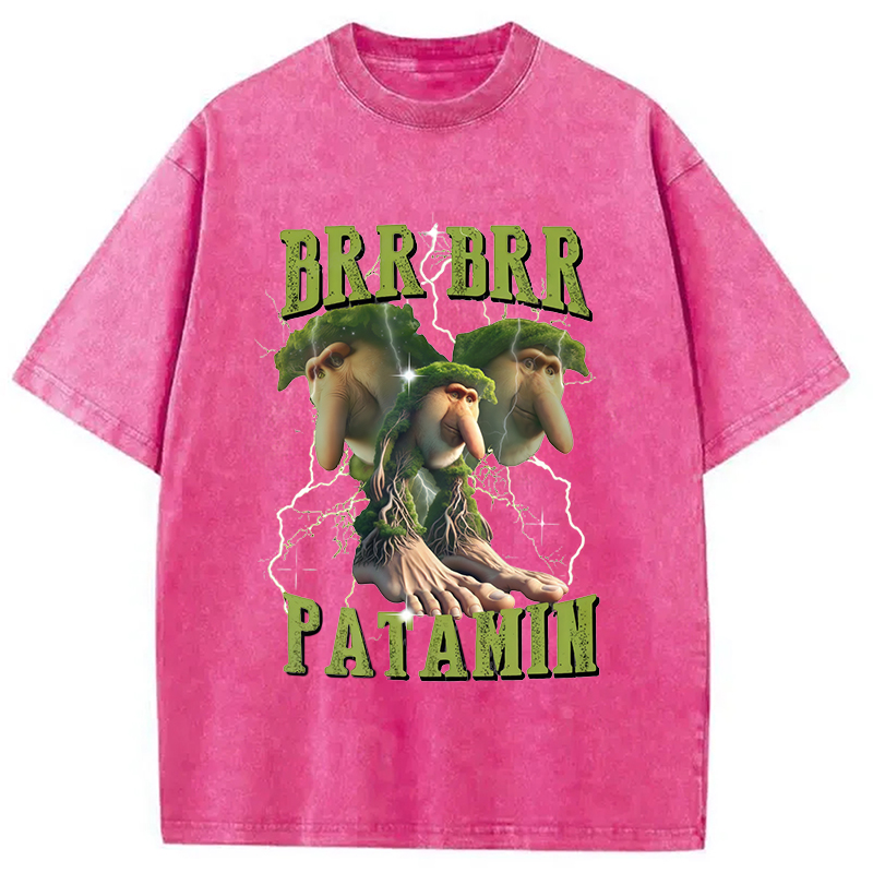 Modecanvas Brr Brr Patapim Washed T-Shirt