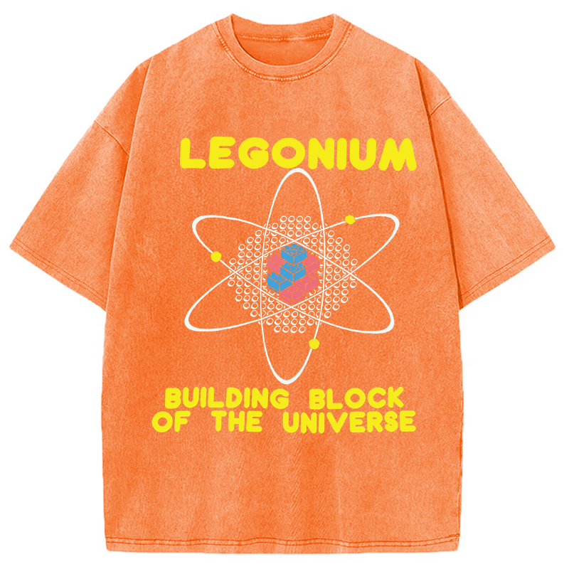 Modecanvas Legonium DTG Printing Washed T-Shirt