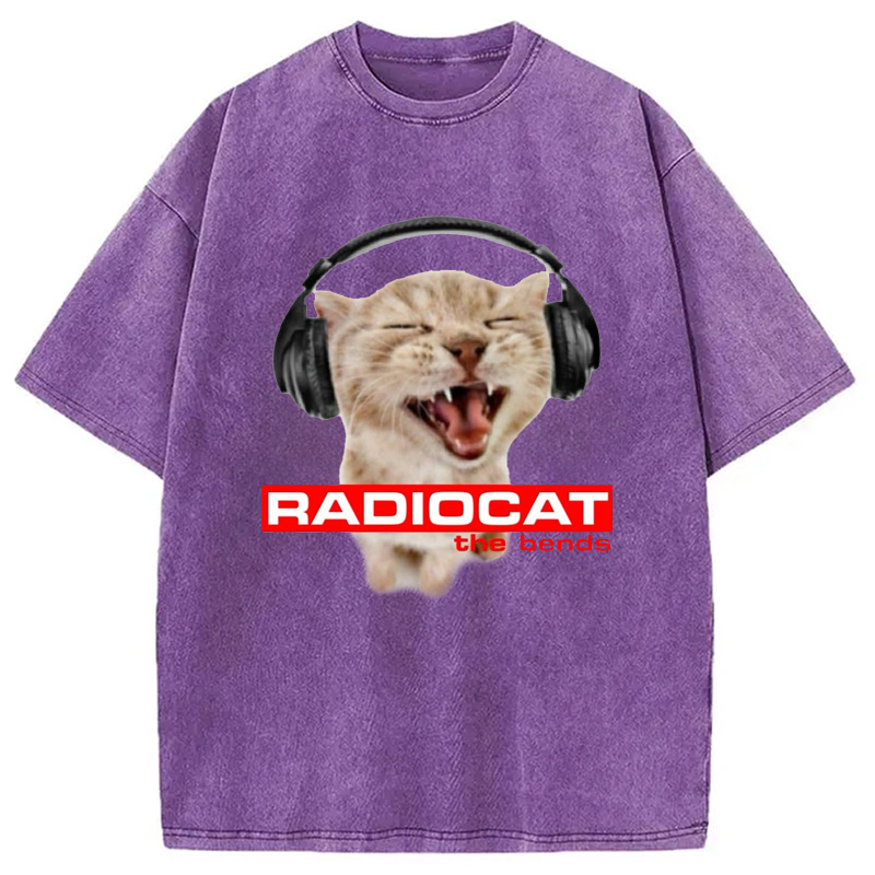 Modecanvas Radiocat The Bends Washed T-Shirt