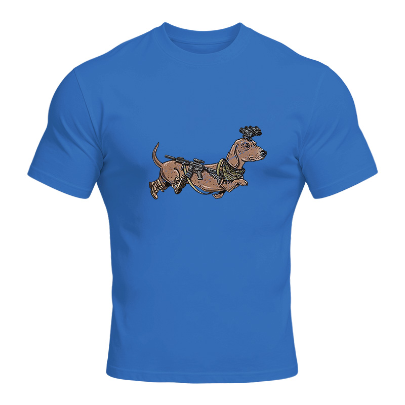 Modecanvas Dachshund Sniper DTG Printing Classic T-Shirt