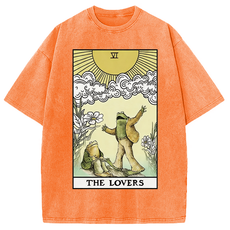 Modecanvas The Lovers Washed T-Shirt
