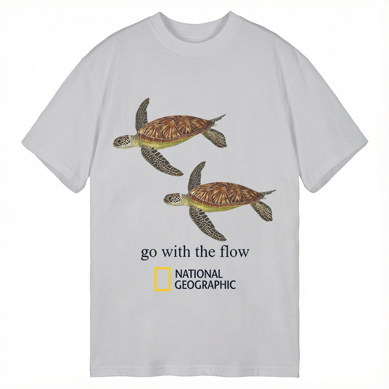 Modecanvas Sea Turtle National DTG Printing Classic T-Shirt-modecanvas