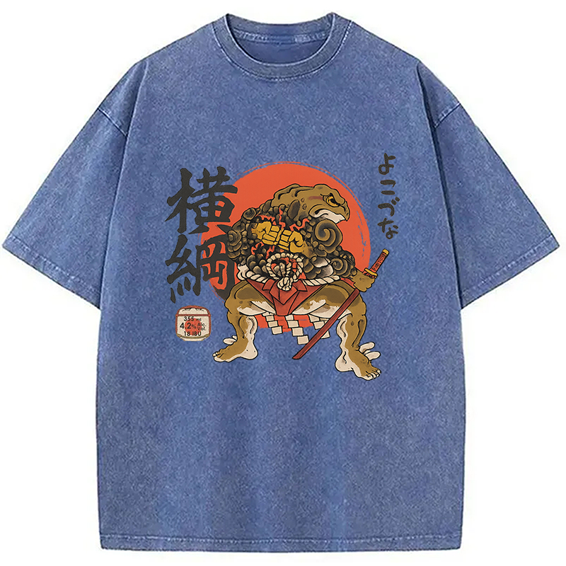Modecanvas Yokozuna Japanese Washed T-Shirt