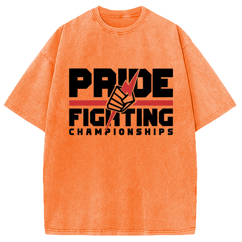 Modecanvas Fighting Competition Washed T-Shirt