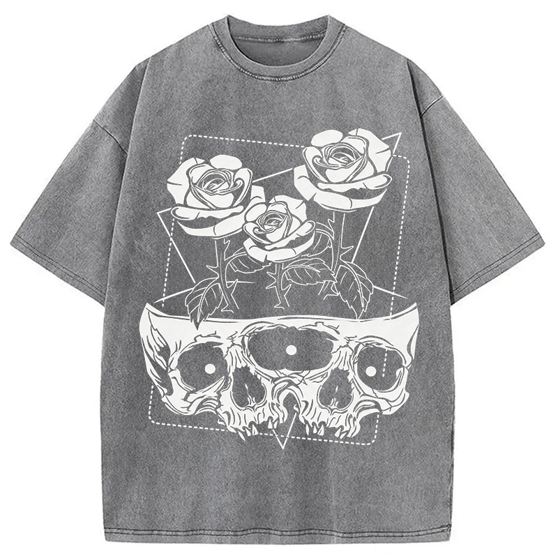 Modecanvas Ever After DTG Printing Washed T-Shirt-modecanvas