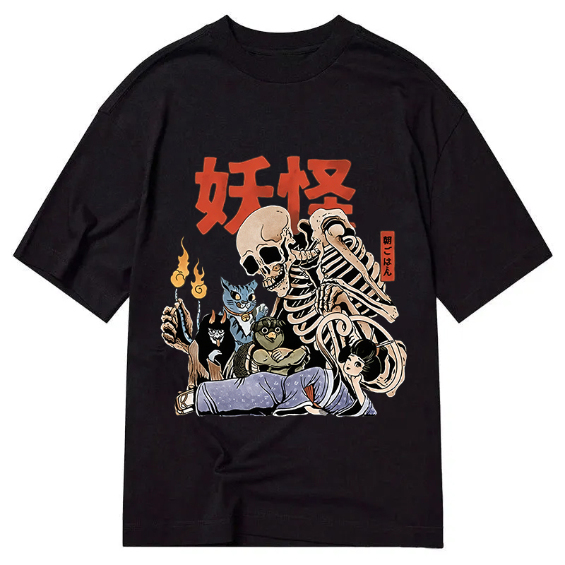 Modecanvas The Yokai Club DTG Printing Classic T-Shirt-modecanvas