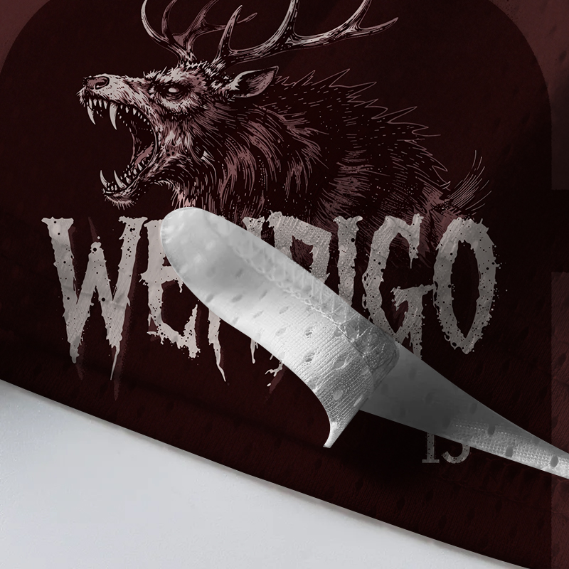 Modecanvas Wendigo Horror Mesh Jersey-modecanvas