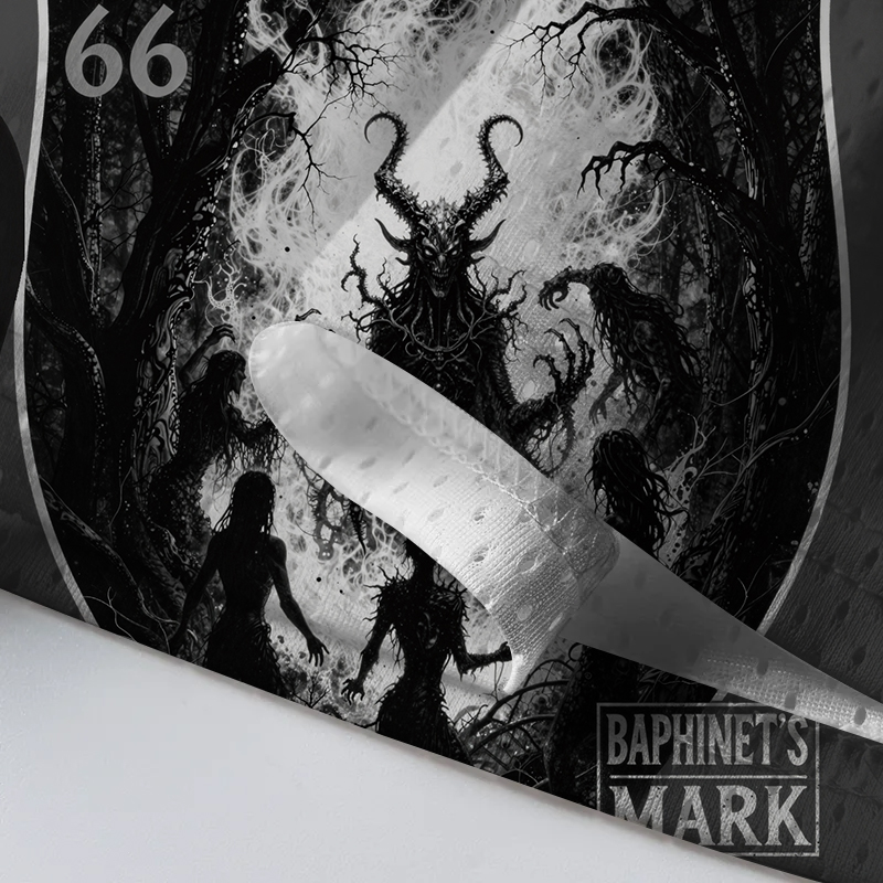 Modecanvas Baphomet's Mark Mesh Jersey-modecanvas