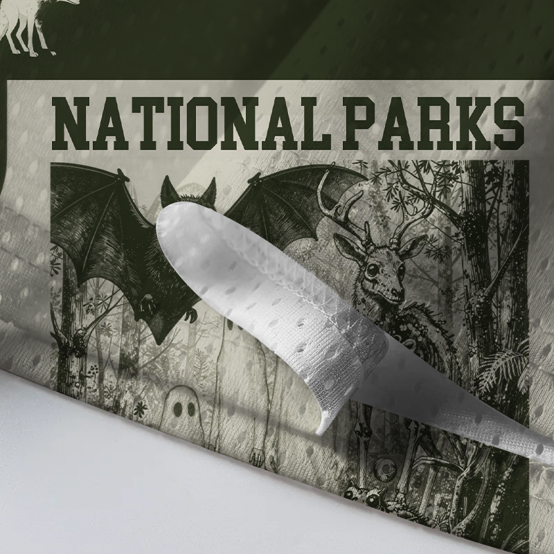 Modecanvas Protect Our National Parks Mesh Jersey-modecanvas