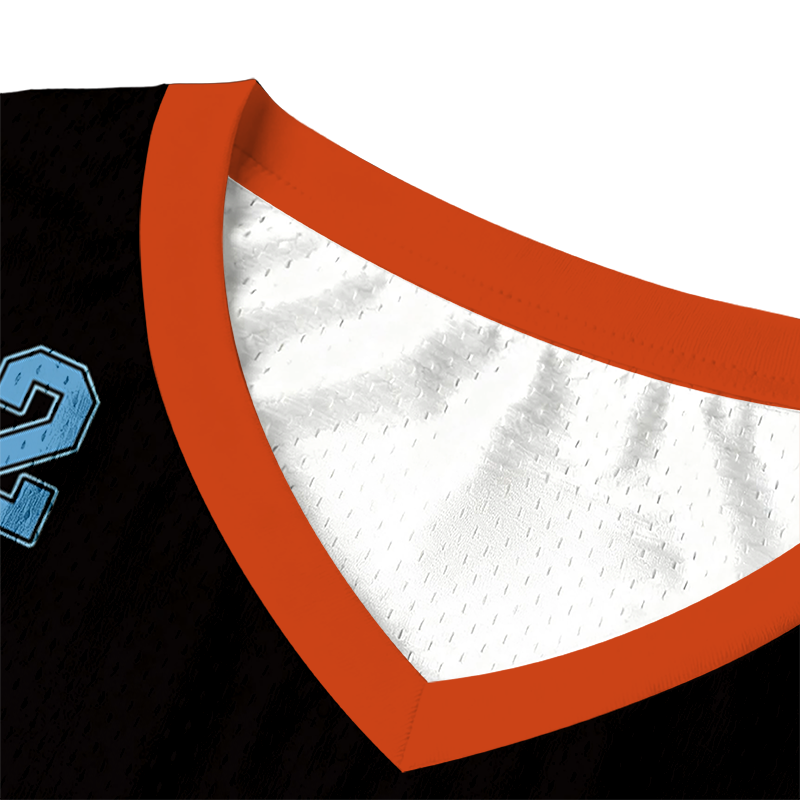 Modecanvas Retro Flame Champion Basketball Jersey Tank