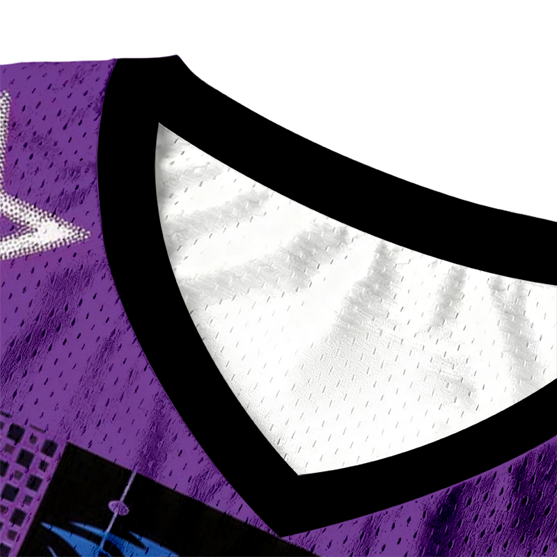Modecanvas Glitch Matrix Dual Tone Frame Jersey Tank