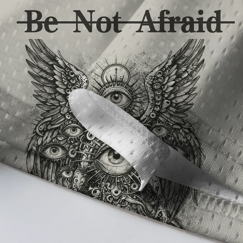 Modecanvas Be Not Afraid Mesh Jersey