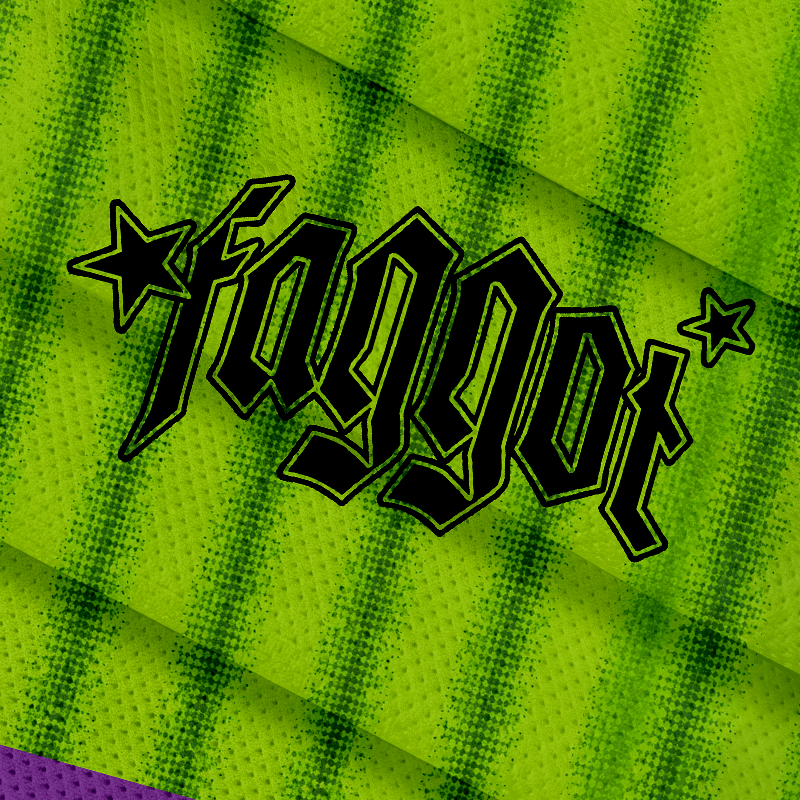 Modecanvas Faggot Stars Pride Jersey Short