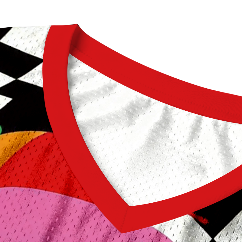 Modecanvas Trippy Rainbow Heart Eye Jersey Tank