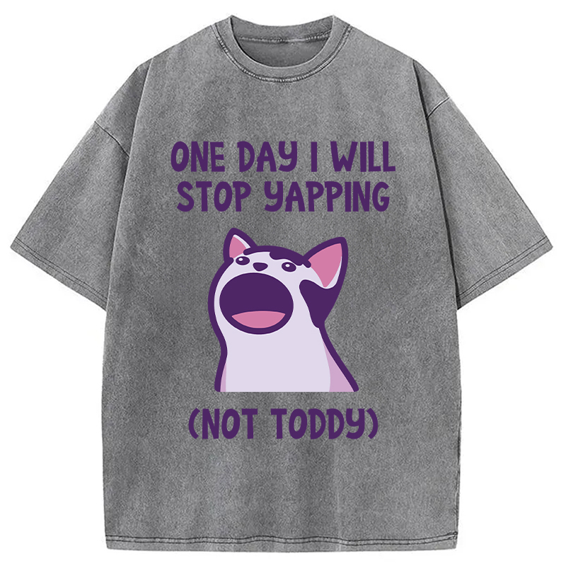 Modecanvas Yapping Washed T-Shirt