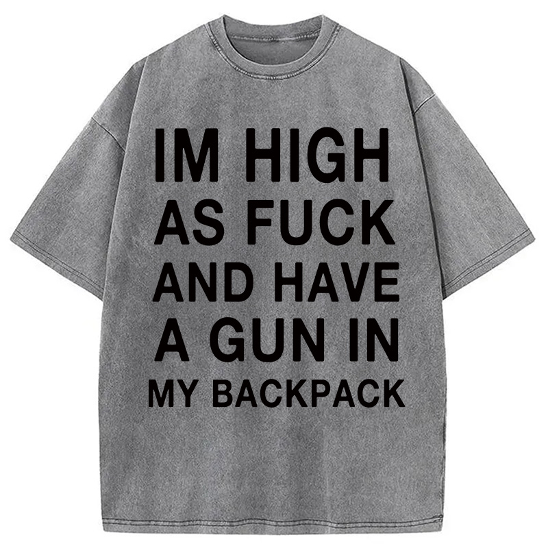 Modecanvas Im High Washed T-Shirt-modecanvas