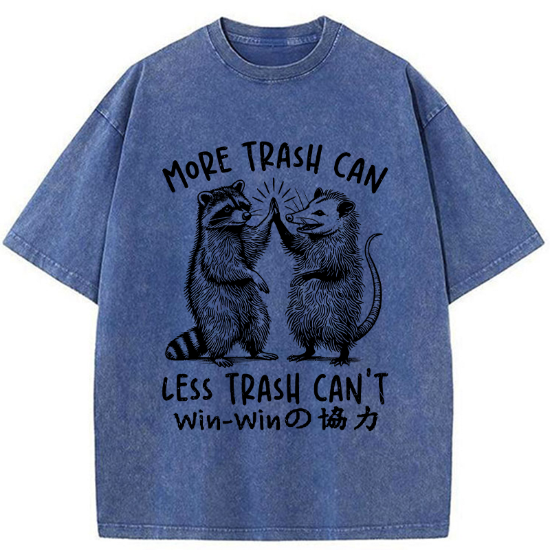 Modecanvas Win-win Cooperation Washed T-Shirt