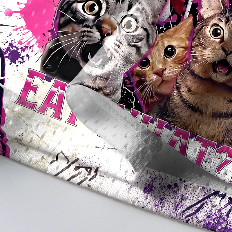 Modecanvas Lesbians Eat What?! Funny Mesh Jersey-modecanvas