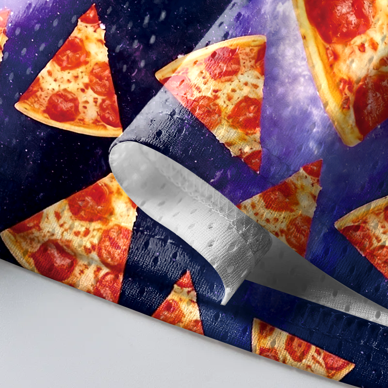 Modecanvas Sloth Pizza Mesh Jersey-modecanvas