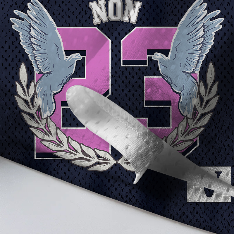 Modecanvas Pigeon Rise Mesh Jersey-modecanvas