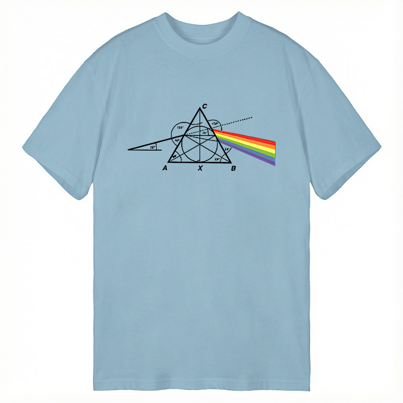 Modecanvas Optical Deconstruction DTG Printing Classic T-Shirt-modecanvas