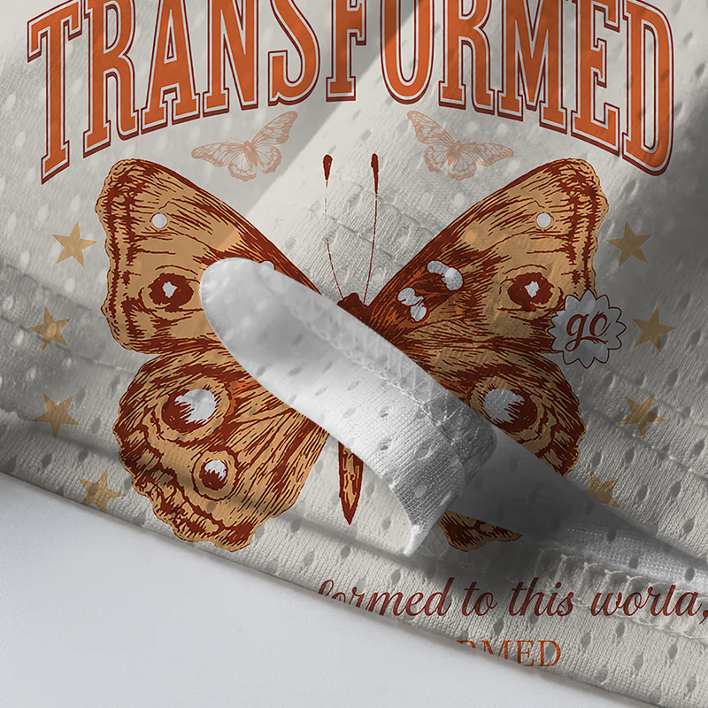 Modecanvas Transformed Butterfly Mesh Jersey-modecanvas