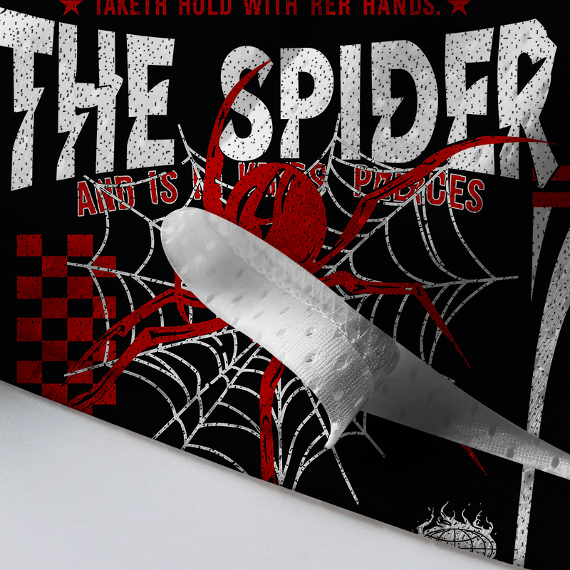 Modecanvas The Spider Taketh Hold With Her Hands Mesh Jersey-modecanvas