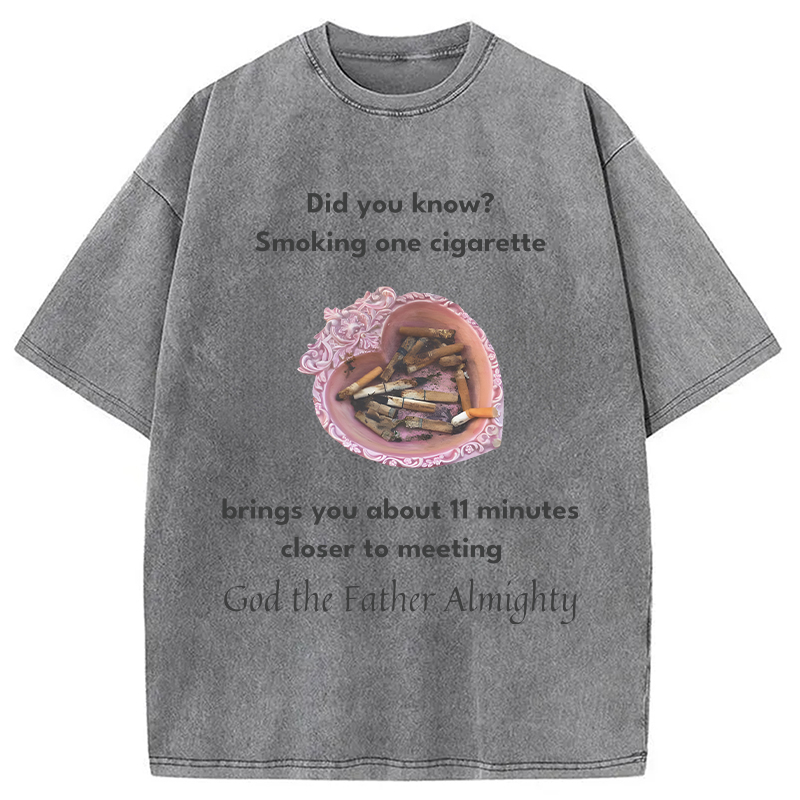 Modecanvas Did You Know? DTG Printing Washed T-Shirt