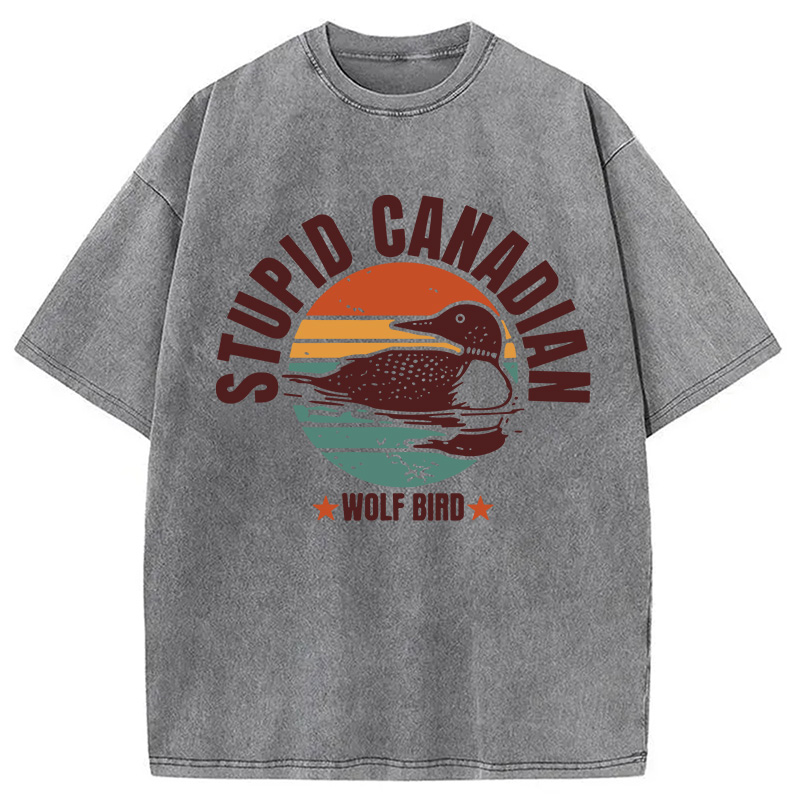 Modecanvas Heated-rivalry DTG Printing Washed T-Shirt
