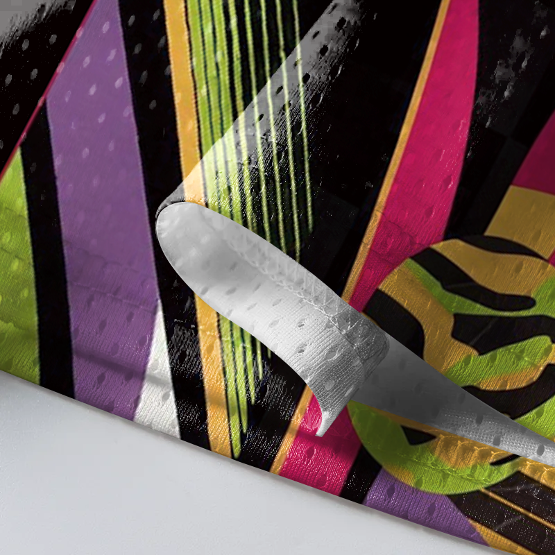 Modecanvas Stellar Leap Psychedelic Mesh Jersey-modecanvas