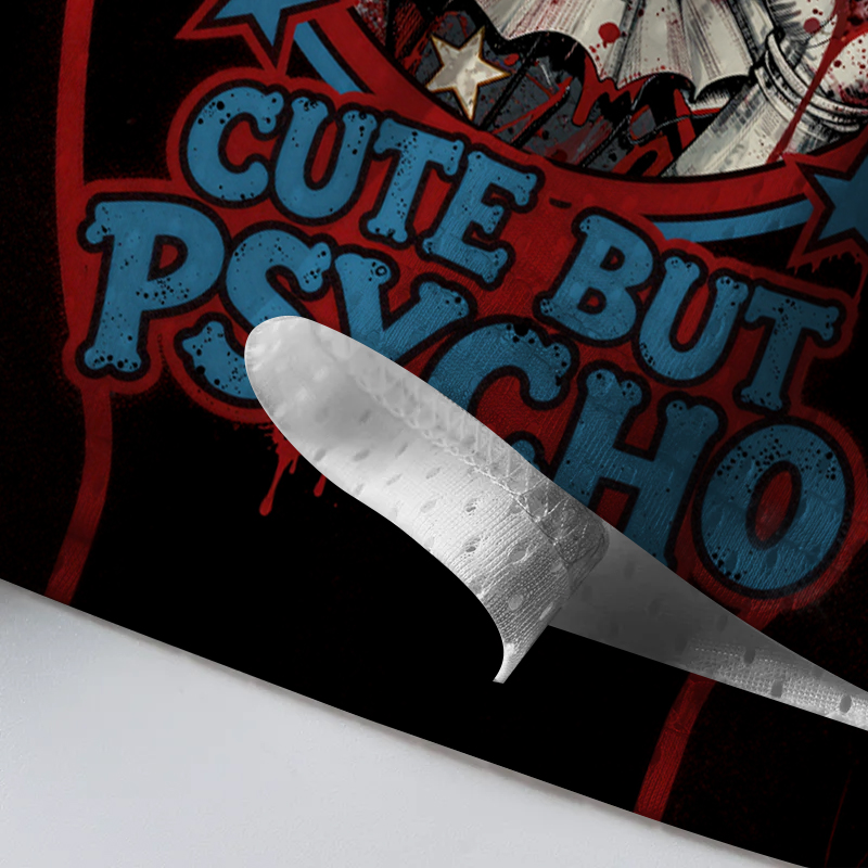 Modecanvas Cute But Psycho Mesh Jersey-modecanvas