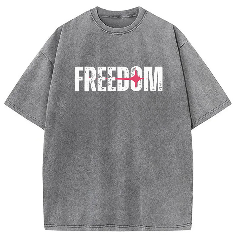Modecanvas Freedom DTG Printing Washed T-Shirt