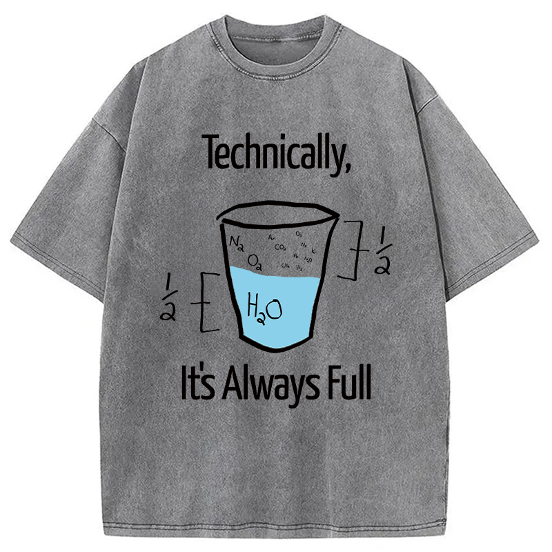 Modecanvas Science Is Optimistic DTG Printing Washed T-Shirt
