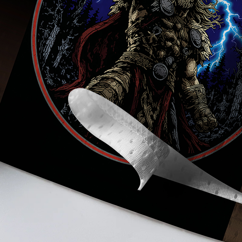Modecanvas God of Thunder Red Mesh Jersey-modecanvas