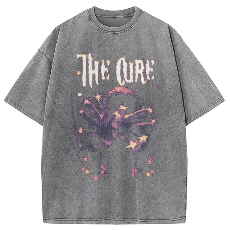 Modecanvas The Cure DTG Printing Washed T-Shirt